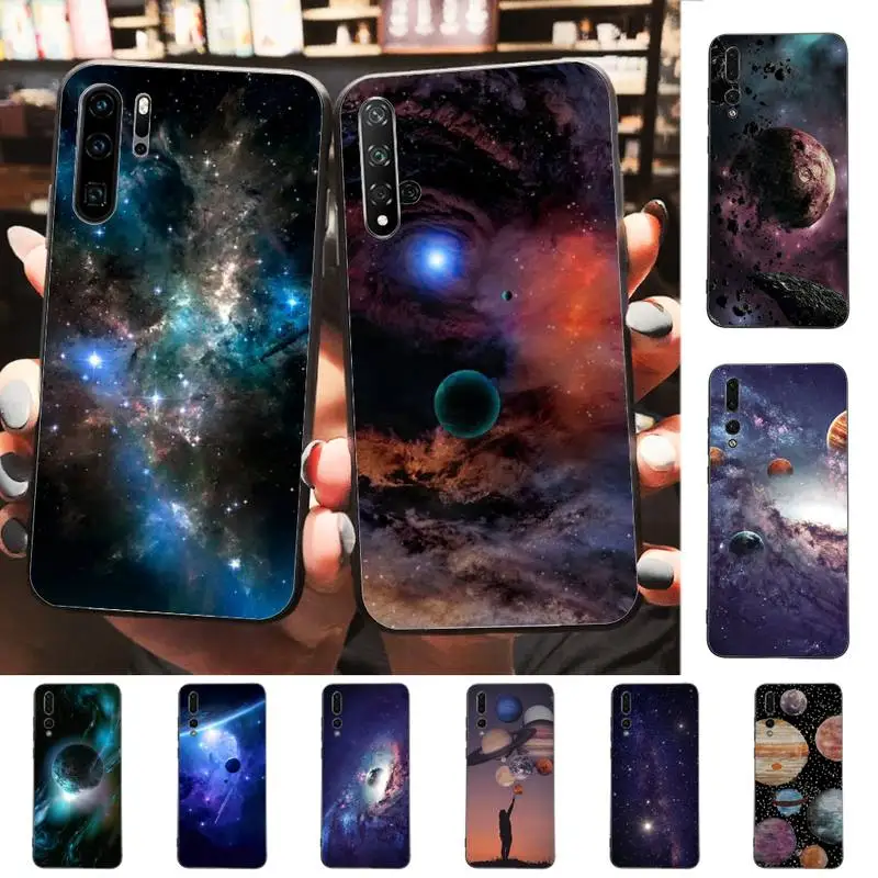 

Star Space Phone Case for Huawei P30 40 20 10 8 9 lite pro plus Psmart2019