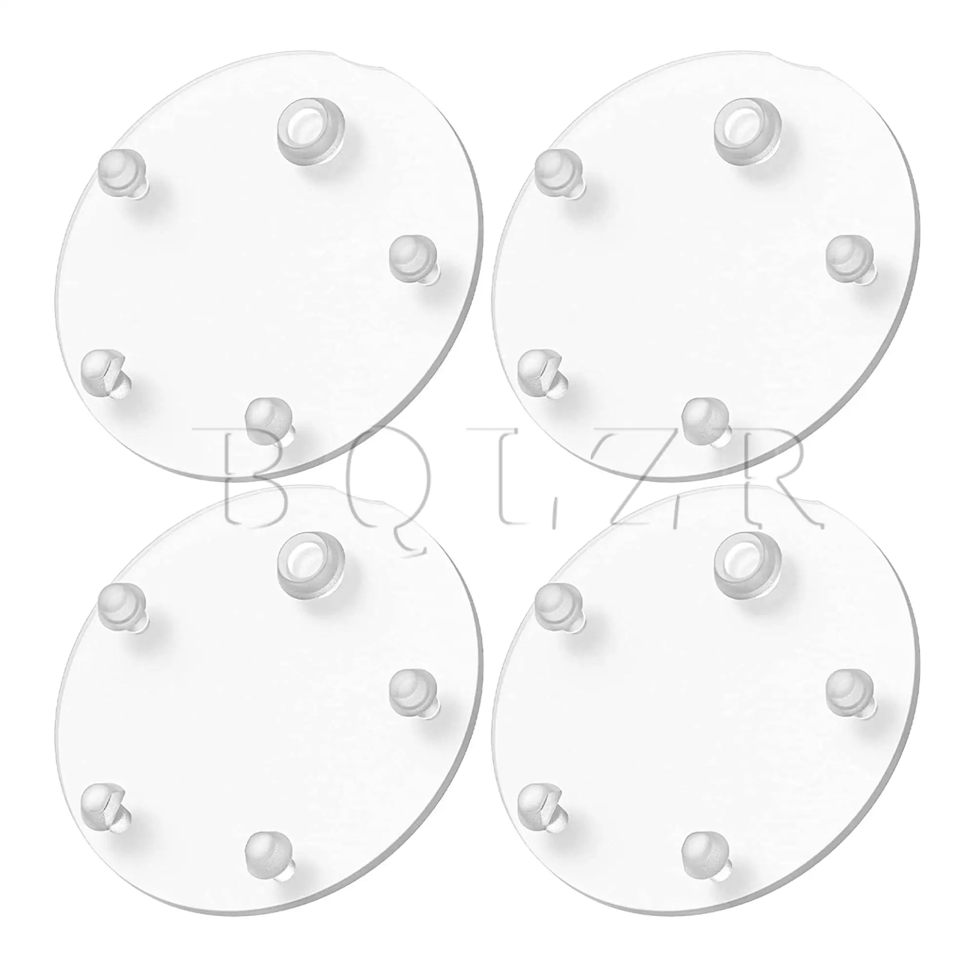 

BQLZR 4Pcs 3" Toilet Tank Flapper Seal Gasket Replacement for VorMax 4515A