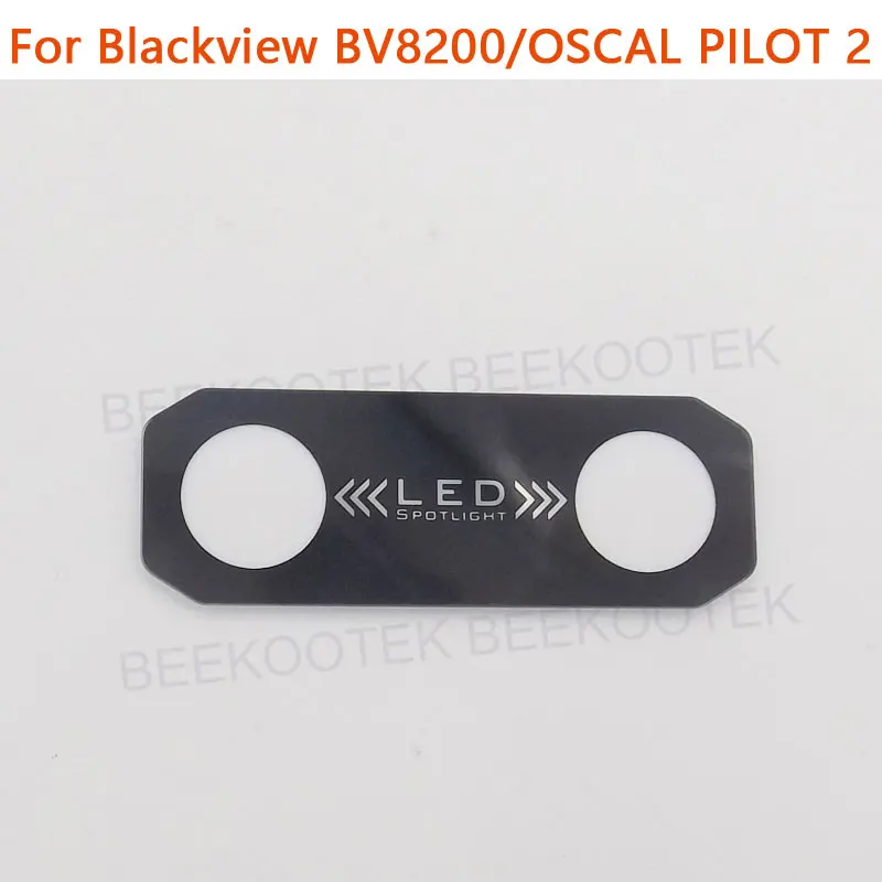 Фото Новый оригинальный объектив задней камеры Blackview BV8200 OSCAL PILOT 2, объектив задней камеры, объектив с фонариком для смартфона Blackview BV8200 №2