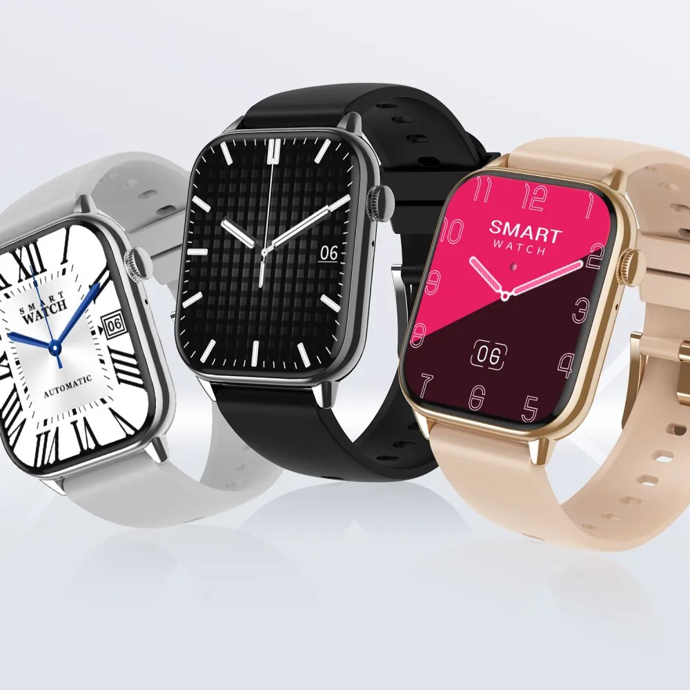 

New HD11 Smartwatch Bluetooth Call NFC Bracelet AI Voice Assistant Heart Rate Blood Pressure Monitoring Sports Watches for men