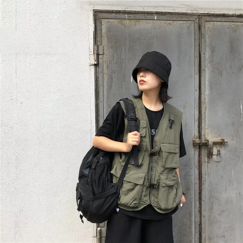 

NEW IN New Men's Outdoor Photographers Couples Military Function Tactical Tooling Multi-pocket Men & Women Soft Vest