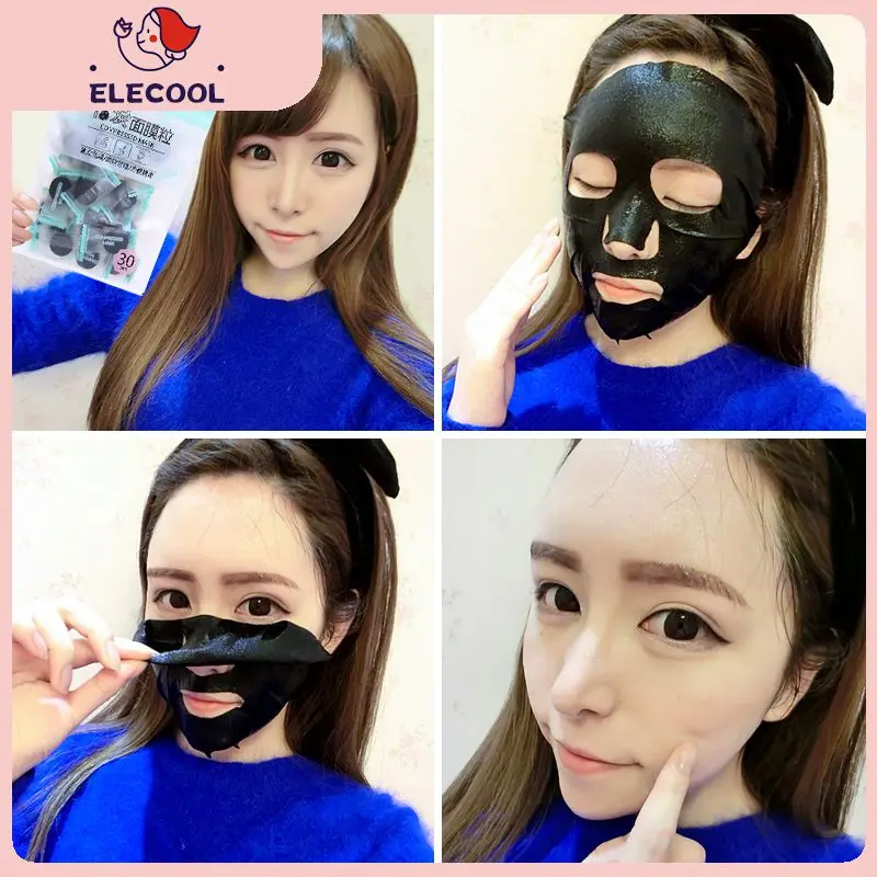 

/Bag Moisturizing Disposable Compressed Facial Mask Ultra-Thin Cotton Facial Sheet DIY Face Skin Care Wrapped Masks Paper