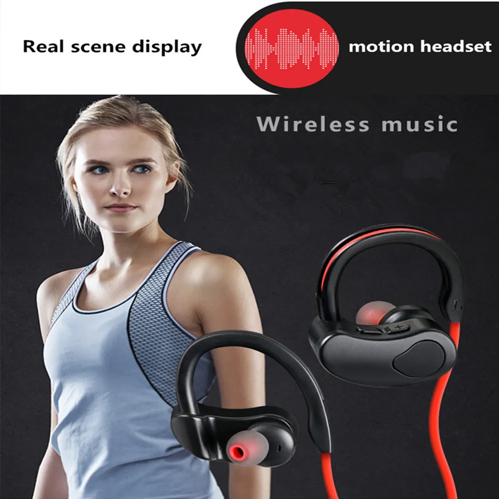 

Sports Bluetooth-compatible Earphone Wireless Headphones Stereo Headset K98 K100 Wireless Earbuds HiFI Bass Hands-Free With Mic