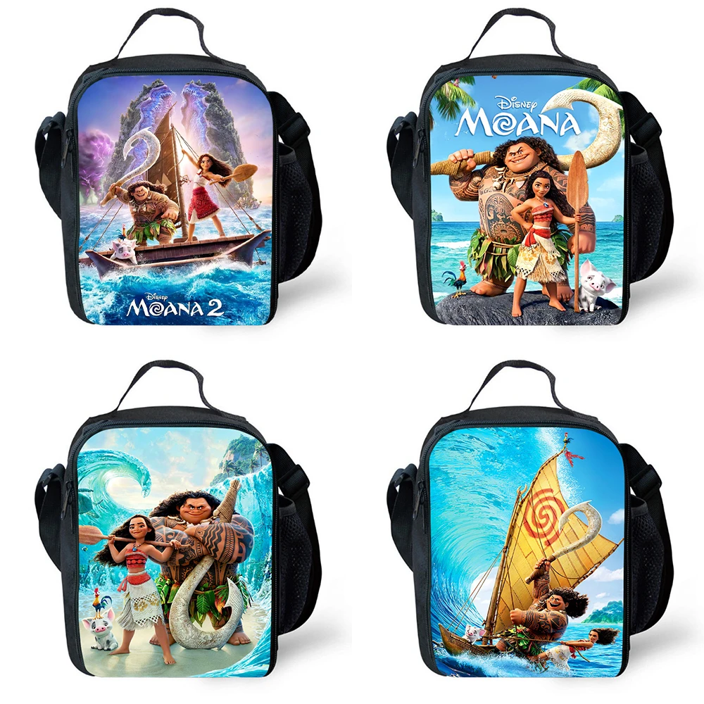 Сумки для обеда M-Moana детей школьные сумки пикника с героями мультфильмов девочек