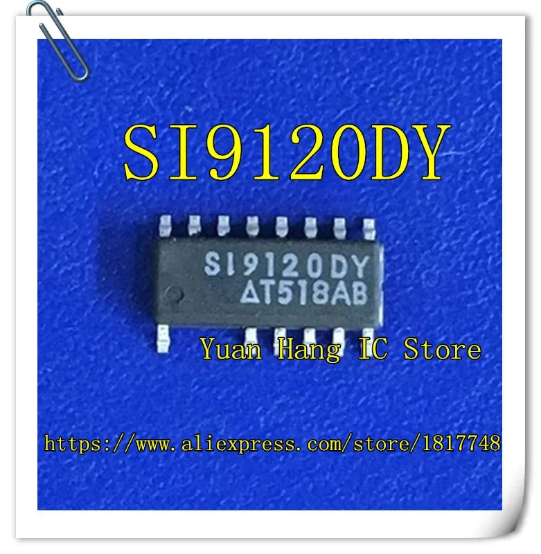 5 шт./лот SI9120DY SI9120D SI9120 SOP-14 контроллер входного переключателя общего назначения