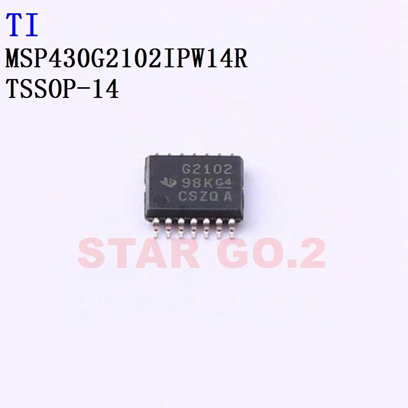 

5PCSx MSP430G2102IPW14R TSSOP-14 TI Microcontroller