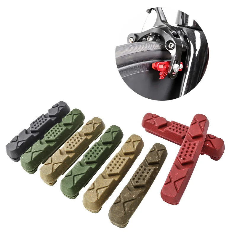 Складной велосипедный V-тормоз кожаный обод из углеродного волокна дорожный