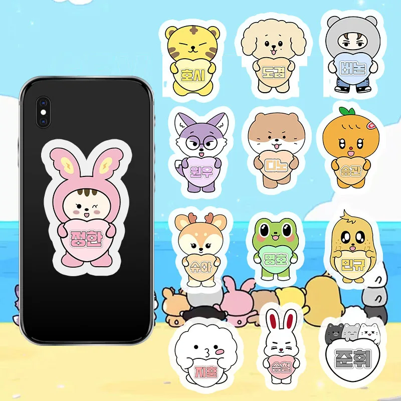 KPOP ST акриловый держатель для телефона S.COUPS JOSHUA JUN HOSHI WONWOO WOOZI мультяшная фигурка