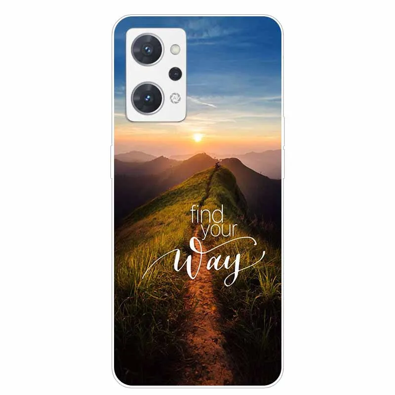 Для OPPO Reno 9A 5G Чехол Прозрачный силиконовый мягкий чехол из ТПУ для Oppo Reno9 A/Reno7 A