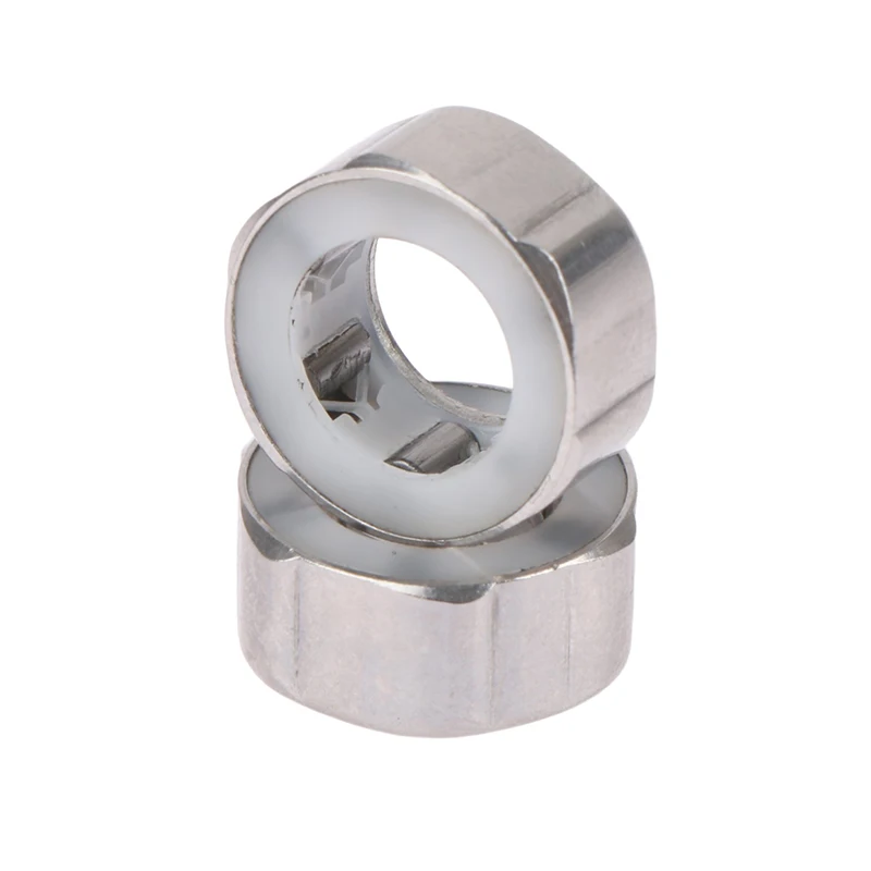 

New 2Pcs 10x17x8mm EWC1008 Stainless One Way Bearing Fishing Gear Bearing Needle Roller Bearings