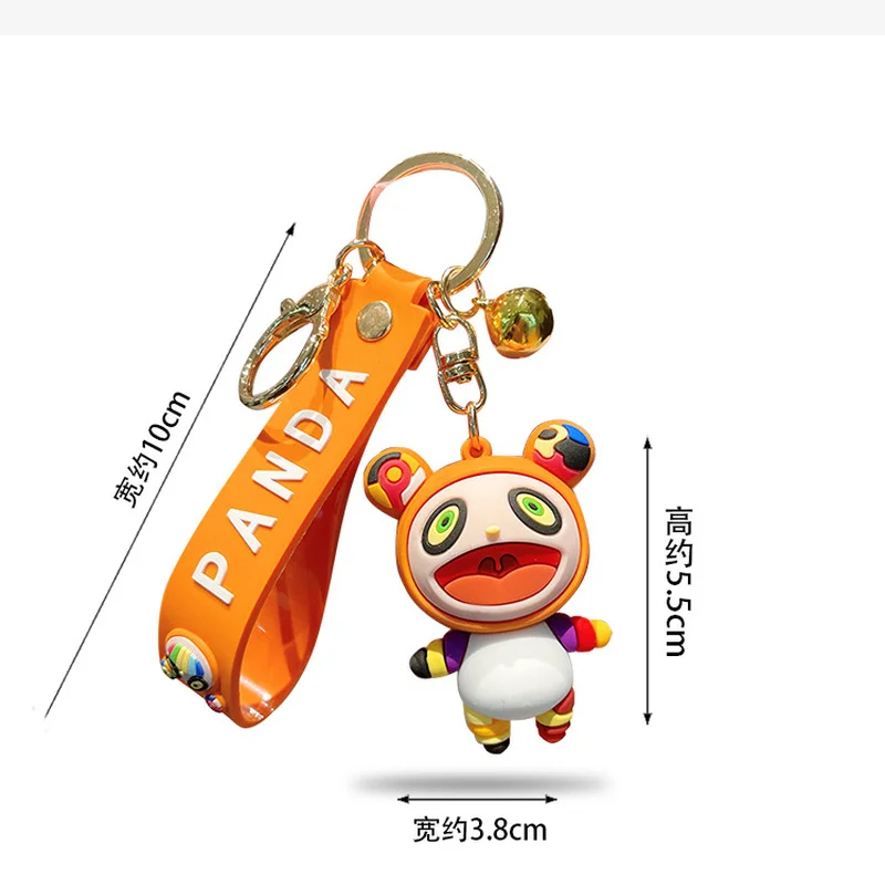Брелок Подвеска панды из мультфильма аниме поп-арт кайкай Кики брелок для
