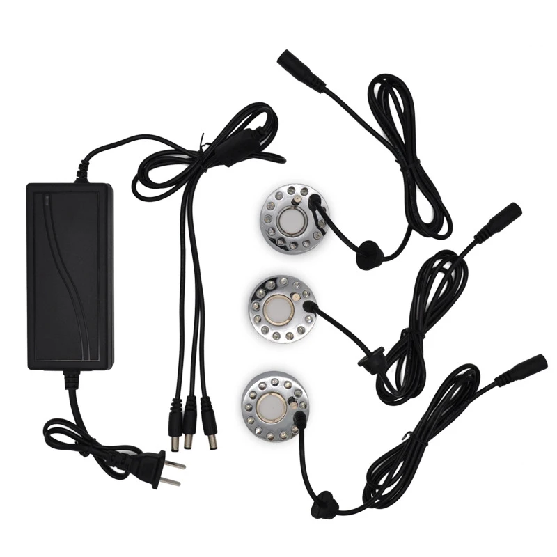 

Увлажнитель-распылитель воздуха с 12 Светодиодный одами, 3 головки