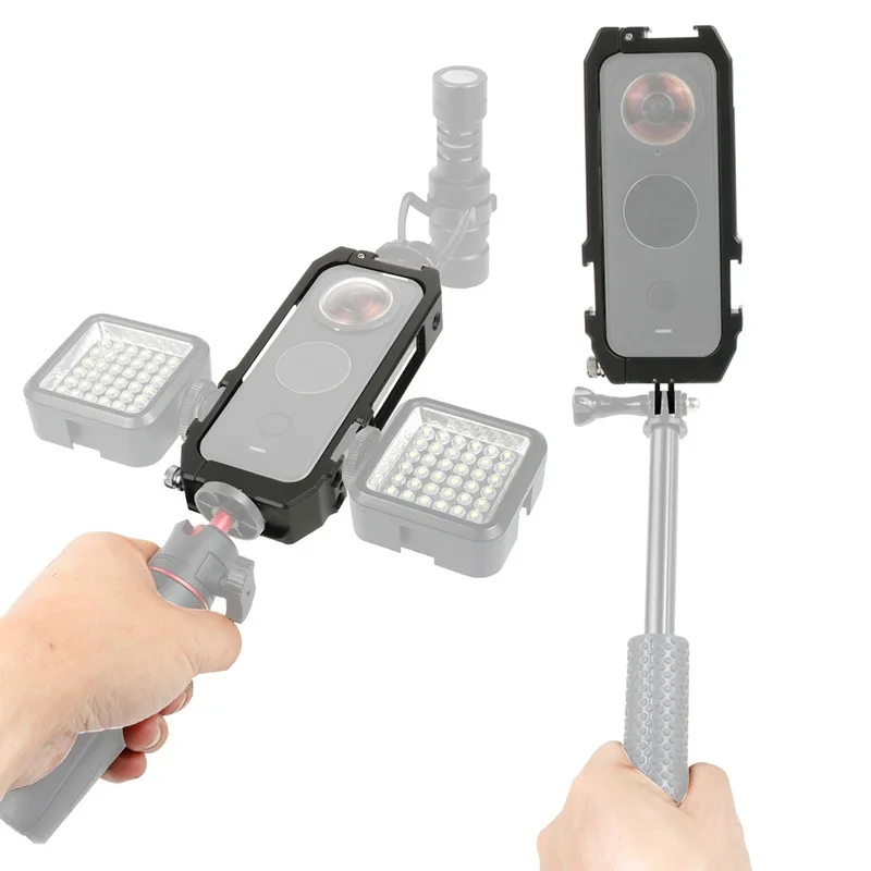 Алюминиевый защитный короб с ЧПУ для спортивной камеры Insta360 ONE X2