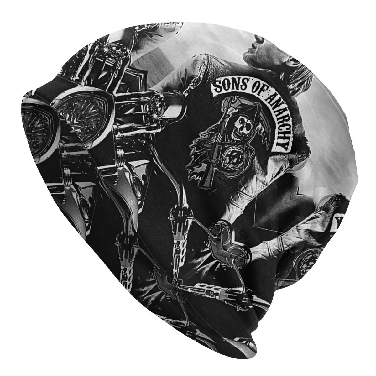 

Streetwear Winter Warm Knit Hat Unisex SONS Of Anarchy Skullies Beanies Caps Jax Teller Charlie Hunnam Motorcycle Bonnet Hats