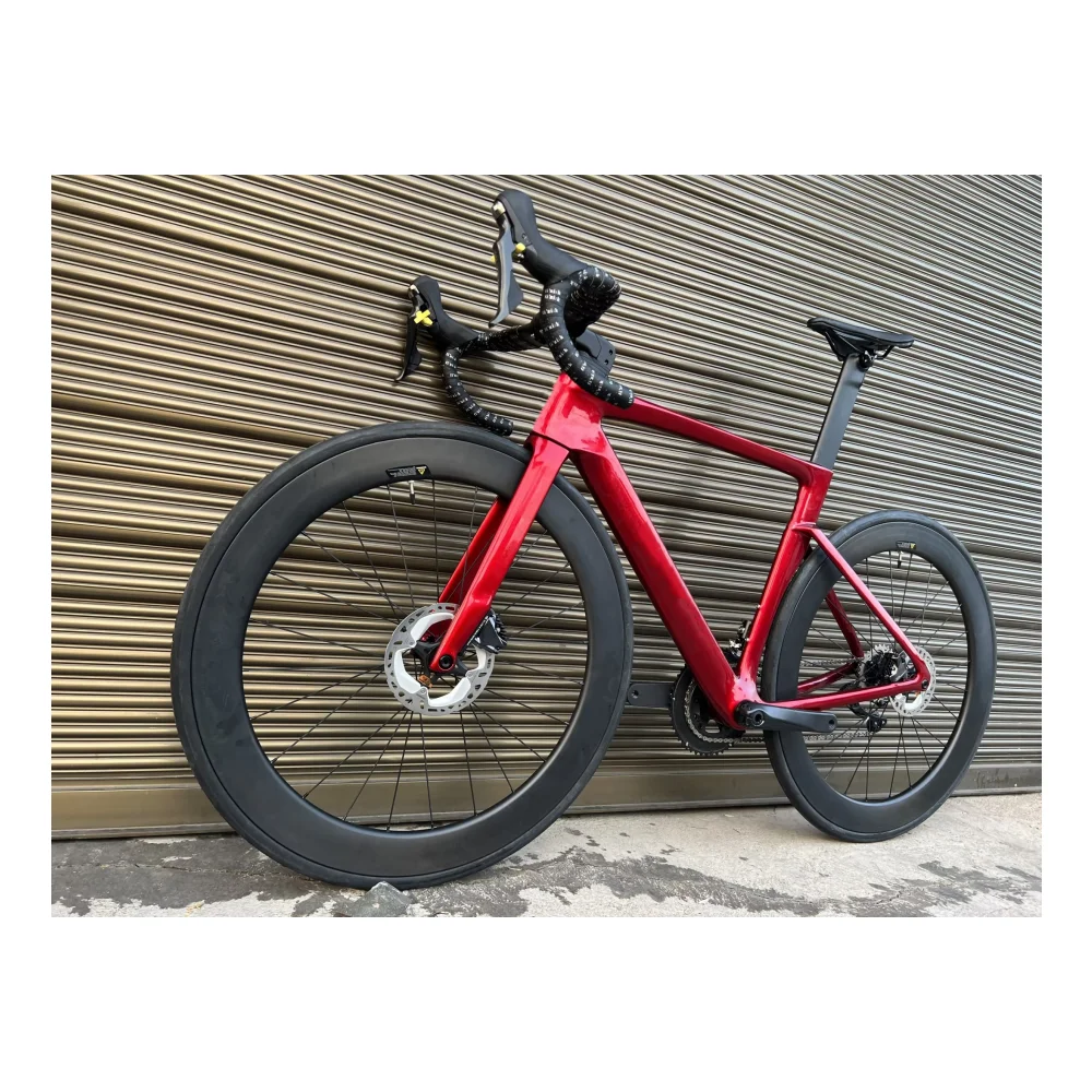 

2023 Whole SL7 Road Carbon Bike Chameleon Disc Brake 700c Carbon Wheelset With Groupset Complete Bicycle Custom Logo DPD XDB UPS