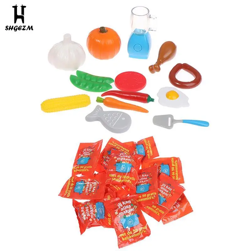 

Миниатюрные консервированные фрукты и овощи для кукольного домика, игрушечный игровой домик «Слепой Мешок», игрушки для украшения кукольн...