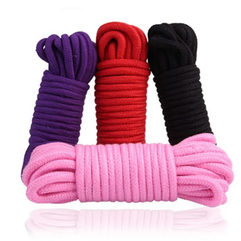 

Bondage Restraint Rope Slave Sex Toys For Couples Adult Games Products Shibari Hogtie Fetish Harnes 2/5/10/20M Thicken Cotton