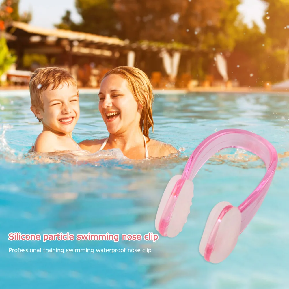 Зажим для носа мягкий силиконовый плавания унисекс