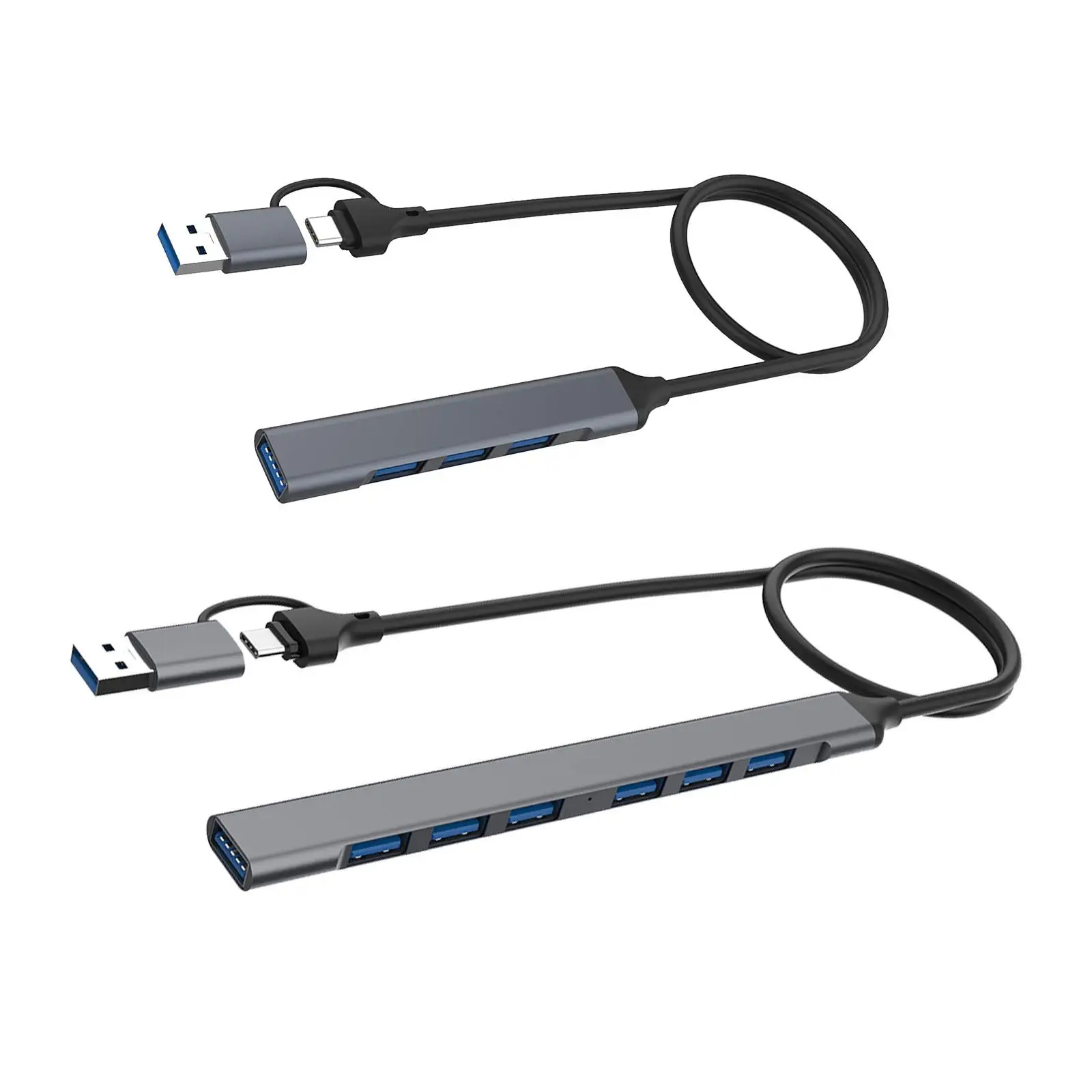 

Портативный USB A USB C расширитель концентратор для USB 3,0 и USB 2,0 адаптер Аксессуары для мыши, клавиатуры, ноутбуков