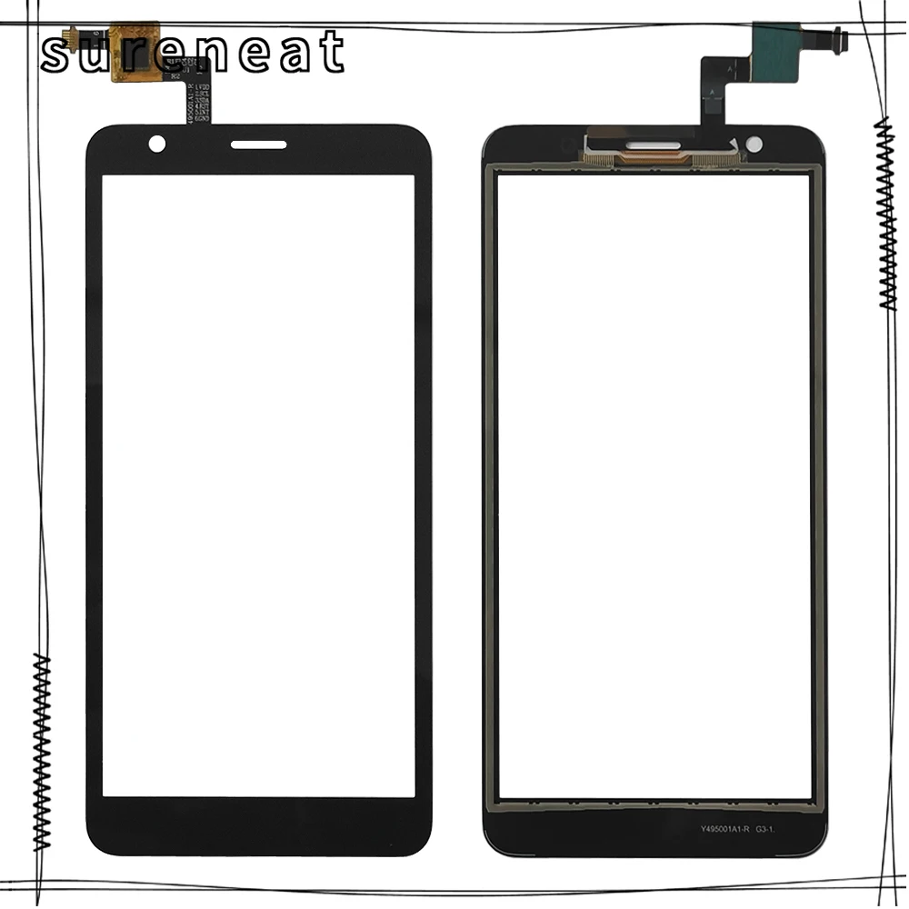 

5,0 "сенсорный экран для ZTE Blade L8, дигитайзер для ZTE Blade A3 2019, сенсорная панель, запасная деталь