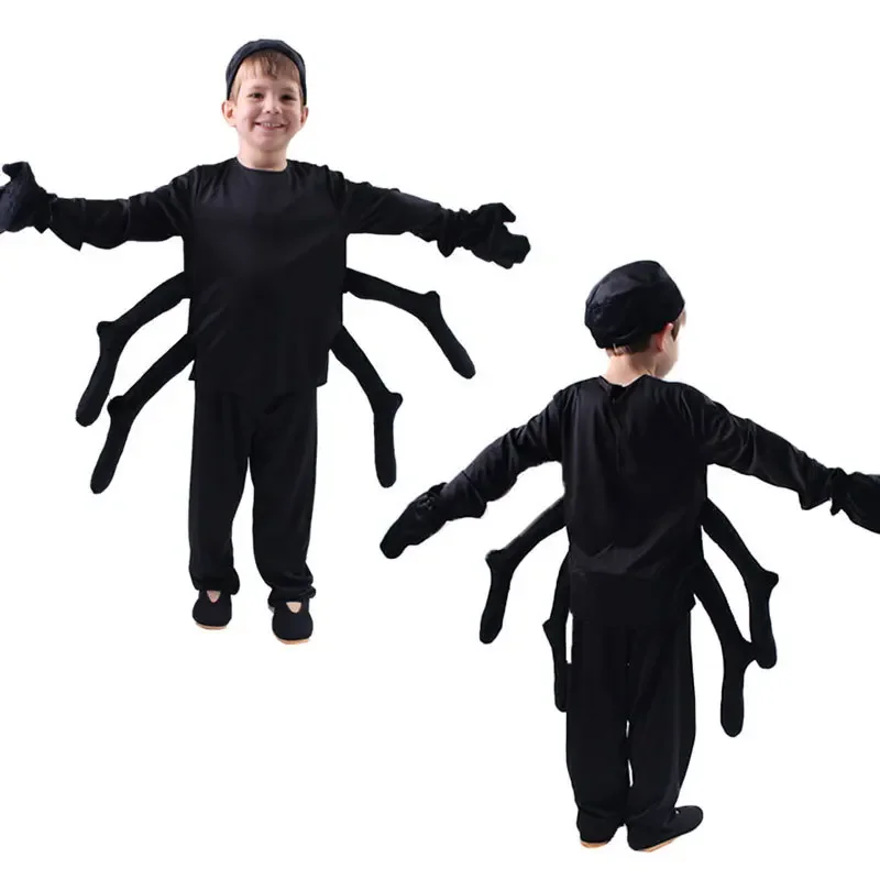 

Children's Six-Legged Costume, Animal Modeling Cosplay Clothes, Festival Stage Costumes for Children, Black
