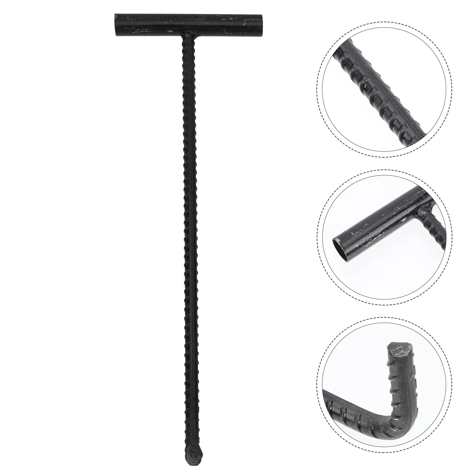 

Hook Manhole Hooks Cover Lifter T Tool Lifting Drain Lid Doorspring Puller Roller Shutter Grate Shaped Lift Vault Open Sewer