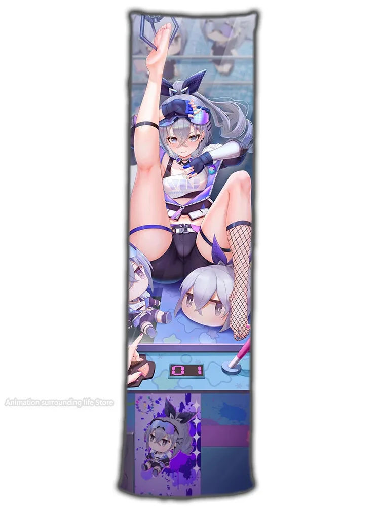 Dakimakura Honkai: Star Rail Bailu Silver Wolf наволочка двухсторонняя сексуальная обнимающая