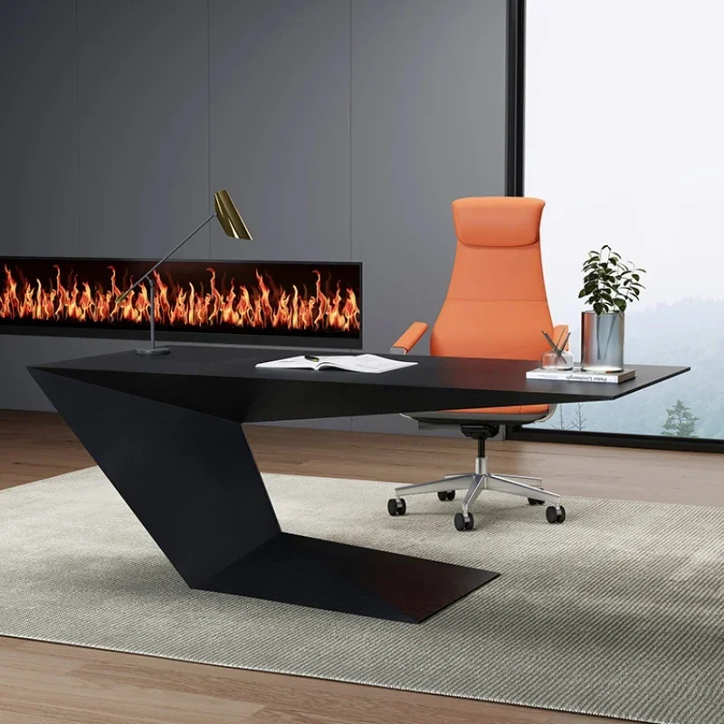 Большой домашний офис компьютерные столы стоячий органайзер для ноутбука черный