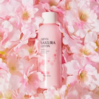 laikou sakura blossom lotion cleanser moisturizing face skin care set toner face lotion collagen eye cream beauty makeup