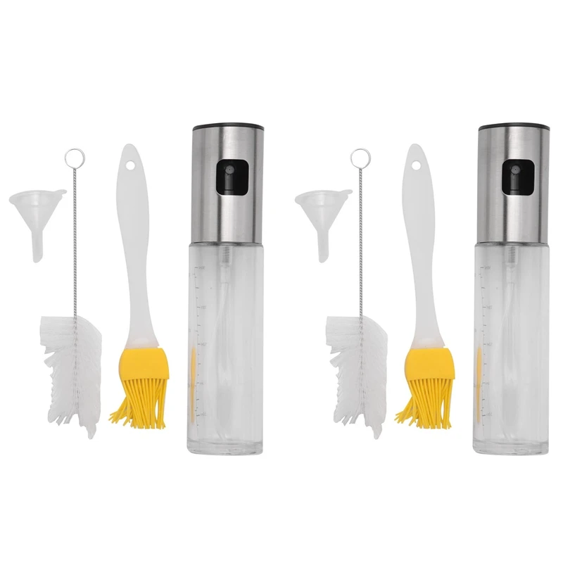 

Olive Oil Sprayer For Cooking Refillable Spray Bottle,Versatile Glass For Cooking/Kitchen BBQ/Making Salad/Baking
