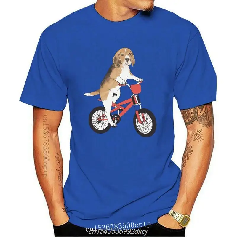 

Beagle On A Bike T-Shirt Womens Tee