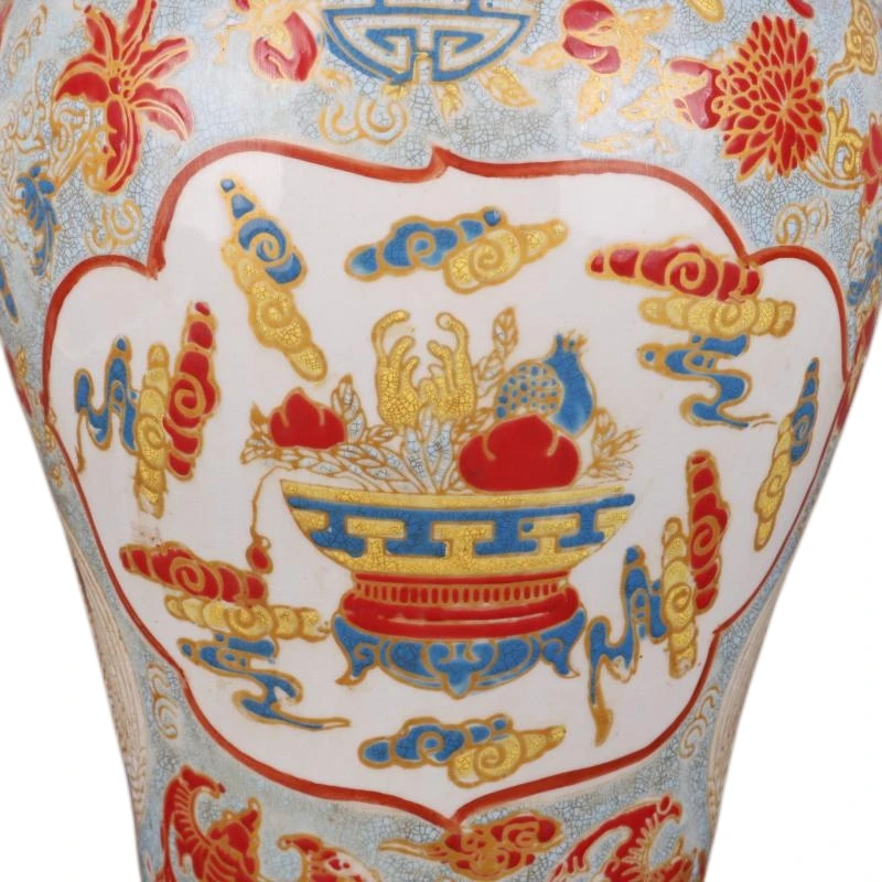 Фото Династия Цин, Kangxi, светящийся в темноте фарфор, пастель, общий горшок, античный фарфор, коллекция украшений для дома №2
