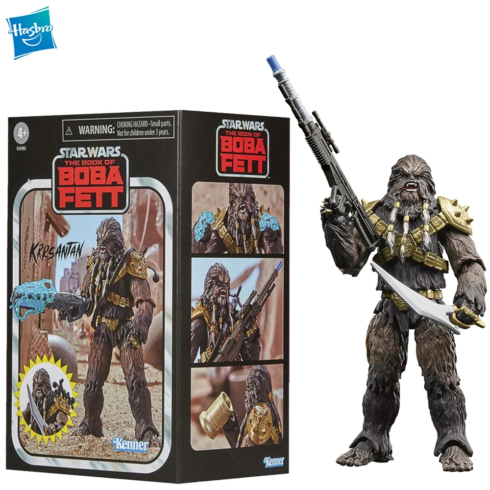 

[В наличии] Hasbro Звездные войны Винтажная Коллекция Krrsantan, оригинальная экшн-фигурка в масштабе 3,75 дюйма, Коллекционная модель, Подарочные игрушки