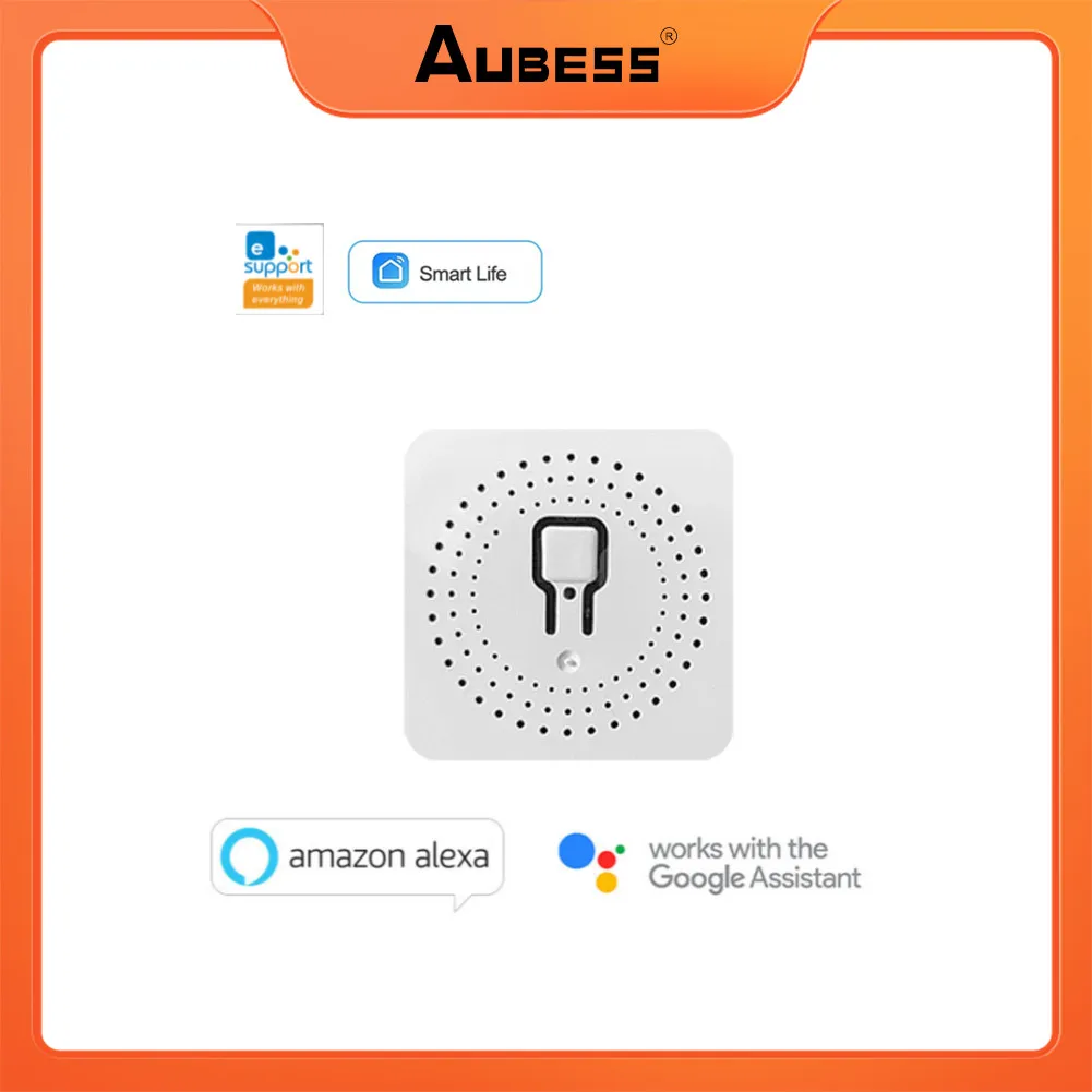 

Ewelink 16A Wifi Smart Switch Breaker Dual-control Smart Home Timer DIY Wireless Switches Module Work With Alexa Google Home