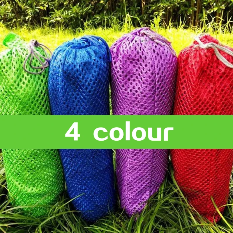 Hunting Sleeping Swing Outdoor Hammock Portable Garden Sports Home Travel Camping Swing Single Ice Silk Mesh Bed Hammock images - 6