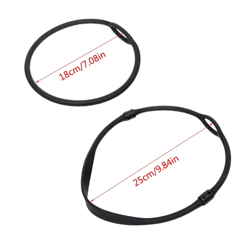 18/25 см силиконовый регулятор для подводного плавания держатель ожерелья гибкий