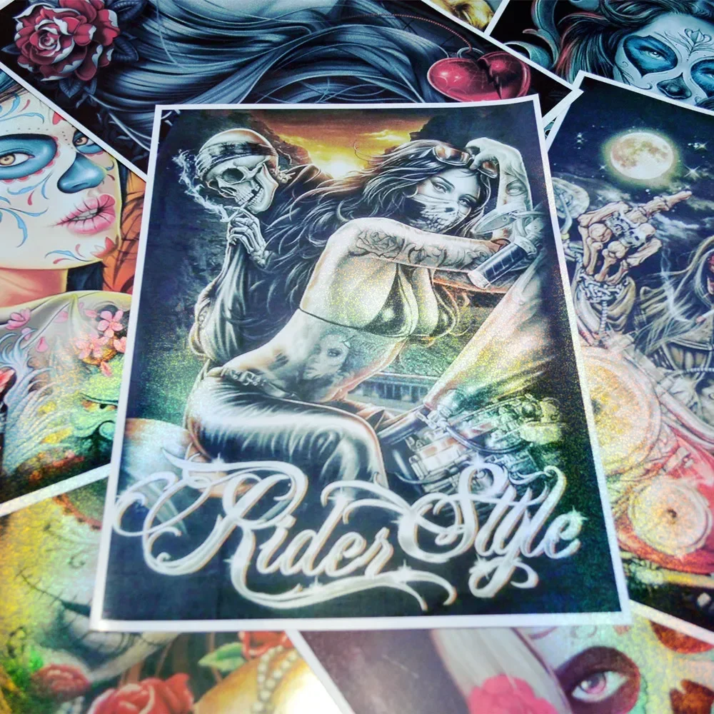 Преобразите свою комнату с постером татуировкой Great Chicano Skull — уникальные