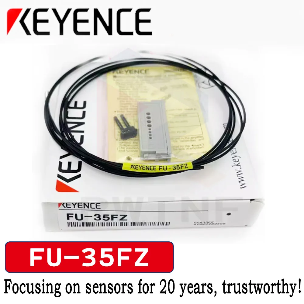 Фото FU-35FZ KEYENCE Коаксиальный светоотражающий оптоволоконный датчик M3, 100% оригинальный складской запас, гарантия качества в течение 2 лет №1