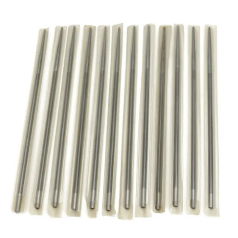 

12x 3/16" 4.8mm Chainsaw Files Sharpener Carbon Steel Round Chainsaw Chain Saw Files Filing Sharpener For Woodwork