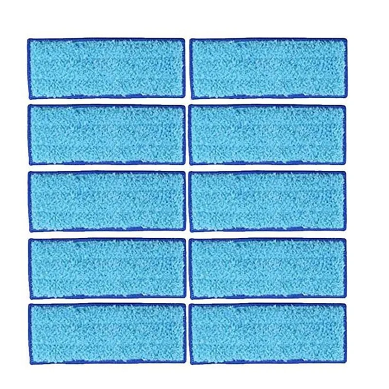 

10Pc Washable Wet Mopping Pads Damp Pads Dry Pad Cloth For Irobot Braava Jet 240 241 Cleaner Spare Parts Replacement Kit