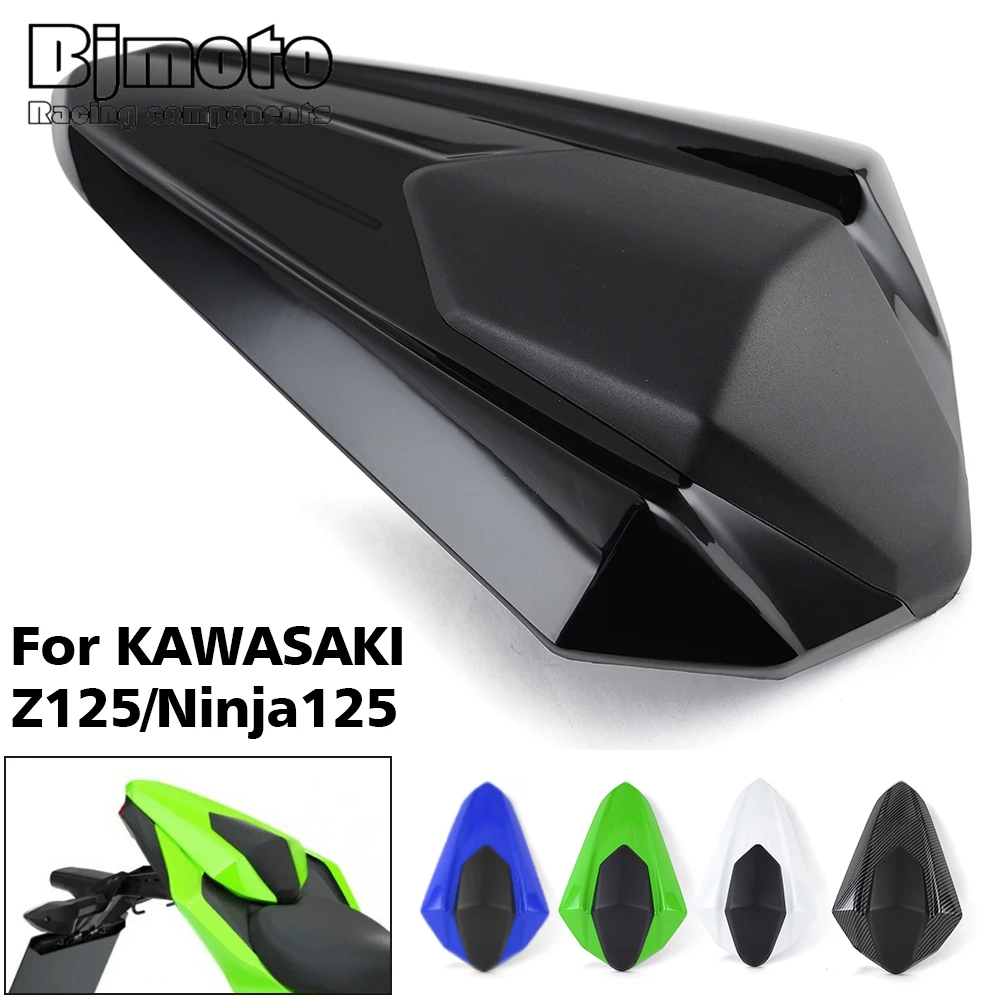 

Motorcycle Rear Seat Cover Cowl Fairing Passenger Pillion Tail Back Cover For Kawasaki Z125 Ninja 125 Z 125 2018 2019 2020 2021