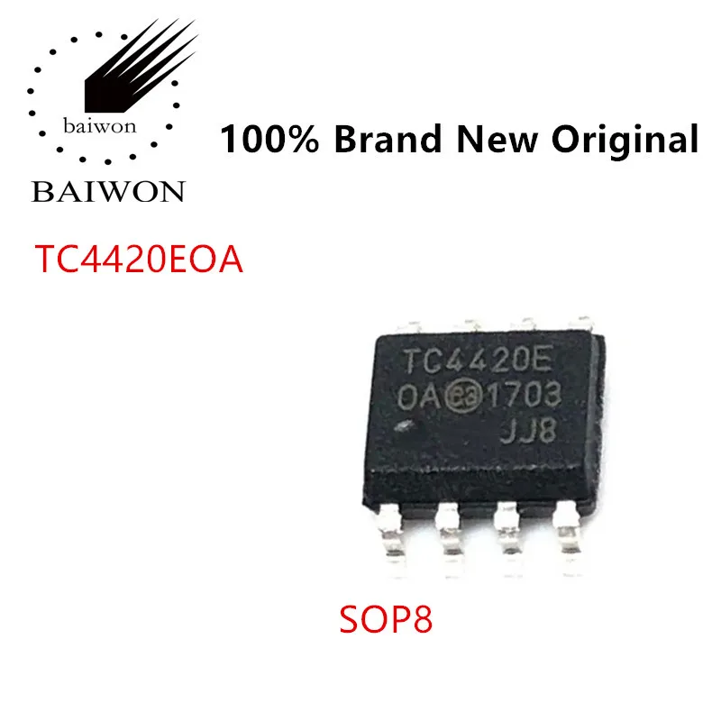 

100% New Original TC4420EOA SOP8 Gate Driven IC Chip Integrated Circuits