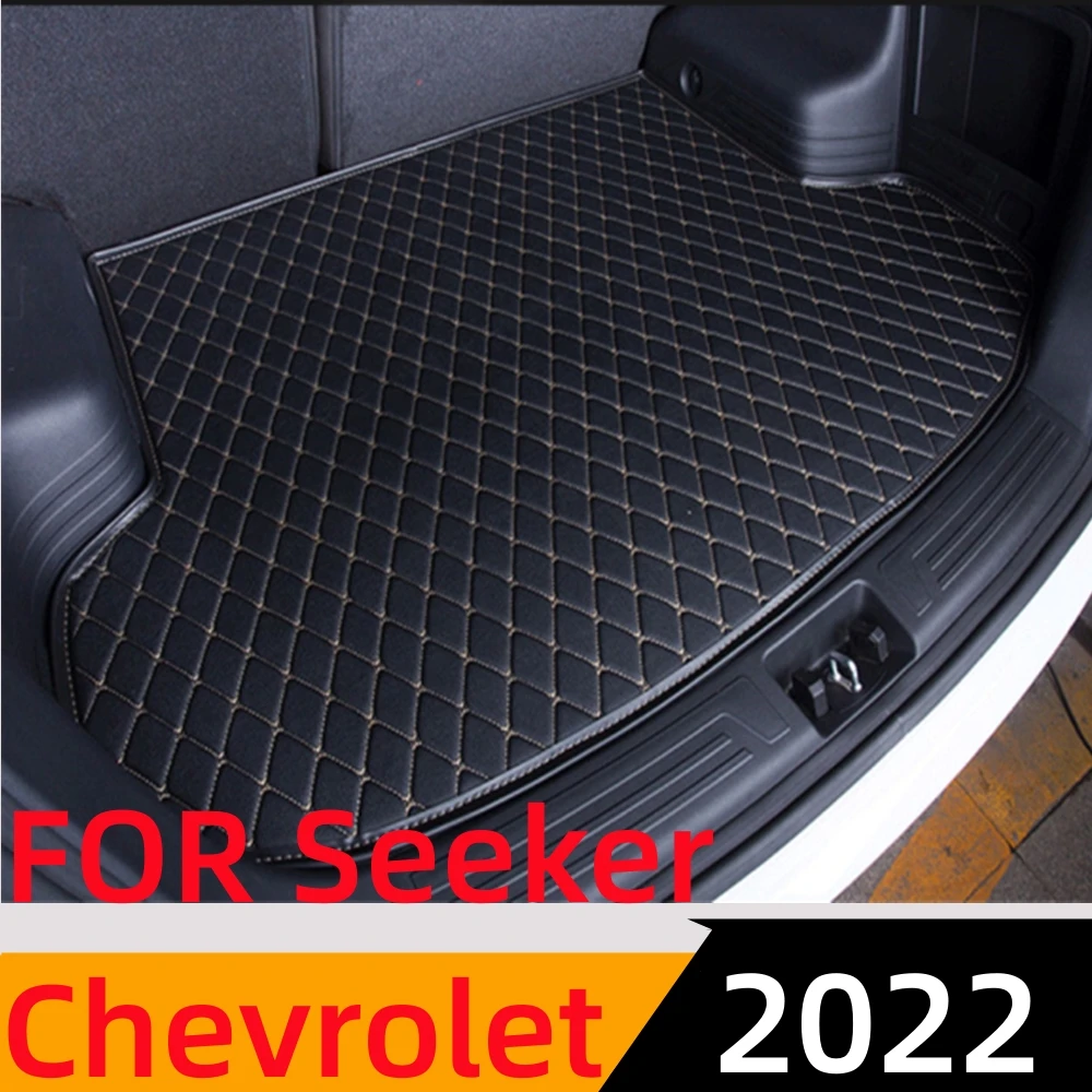 

Sinjayer Car AUTO Trunk Mat ALL Weather Tail Boot Luggage Pad Carpet Flat Side Cargo Liner Cover Parts For Chevrolet Seeker 2022