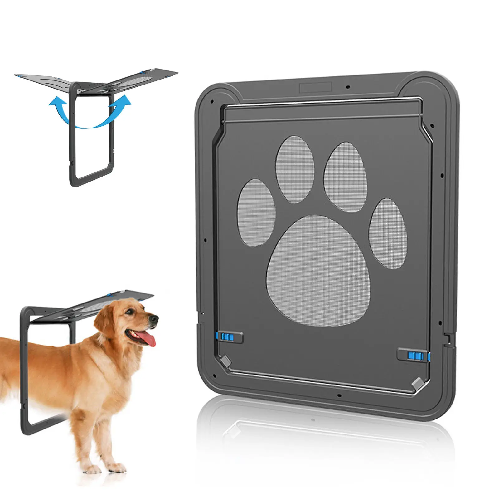 

Dog Interior With Screen Doors Pet Cat Patio Animals Magnet Flap Any Net Lockable Window Exterior Doors Door For Gate For Large