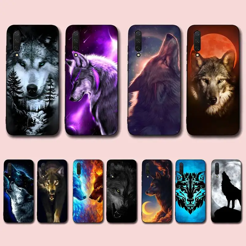 

FHNBLJ Cool Wolf Phone Case for Xiaomi mi 8 9 10 lite pro 9SE 5 6 X max 2 3 mix2s F1
