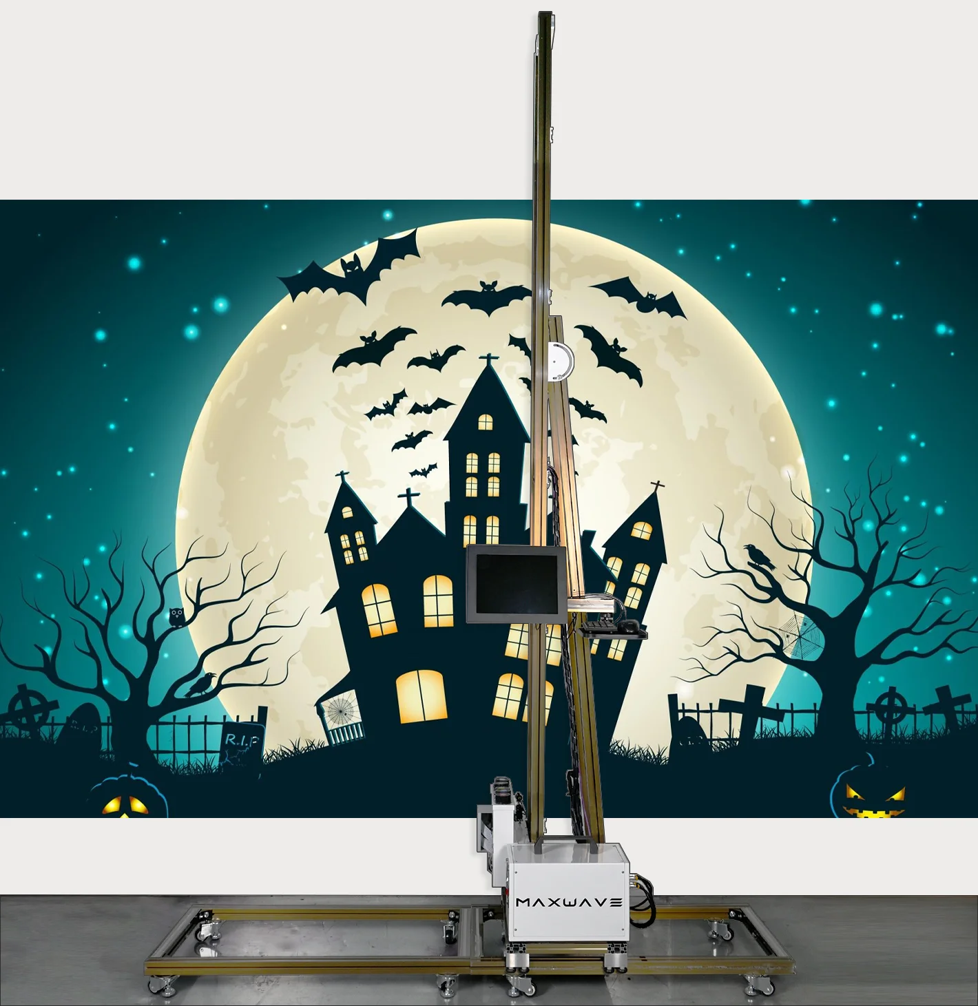 

УФ-принтер для настенной 3D печати, вертикальный настенный 3D-принтер, цифровая печать на фоне стен, струйный принтер с лаком