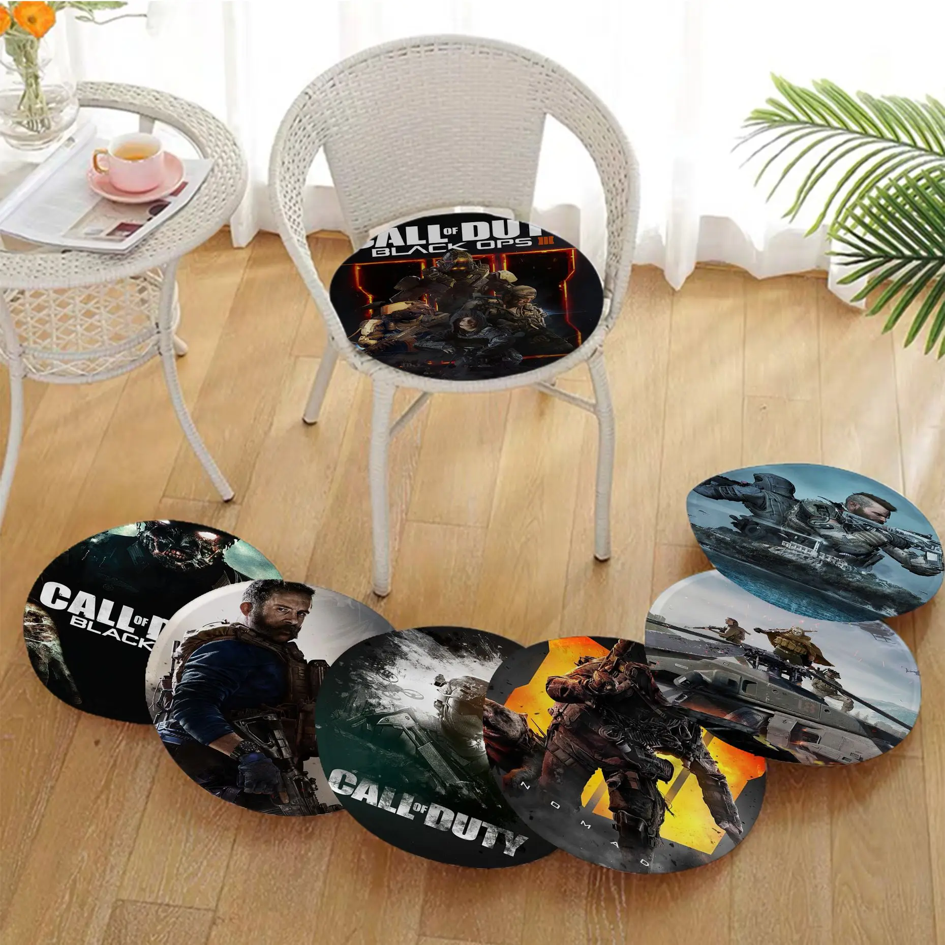 

Call Of Duty Simplicity Multi-Color Plush Cushion Home Back Cushion Soft Comfortable 50x50cm Buttocks Pad