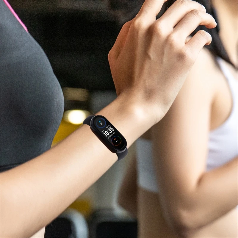 Новинка 2022 защитное стекло 9D для экрана совместимое с Mi band 3 4 5 6 Nfc защитный чехол +