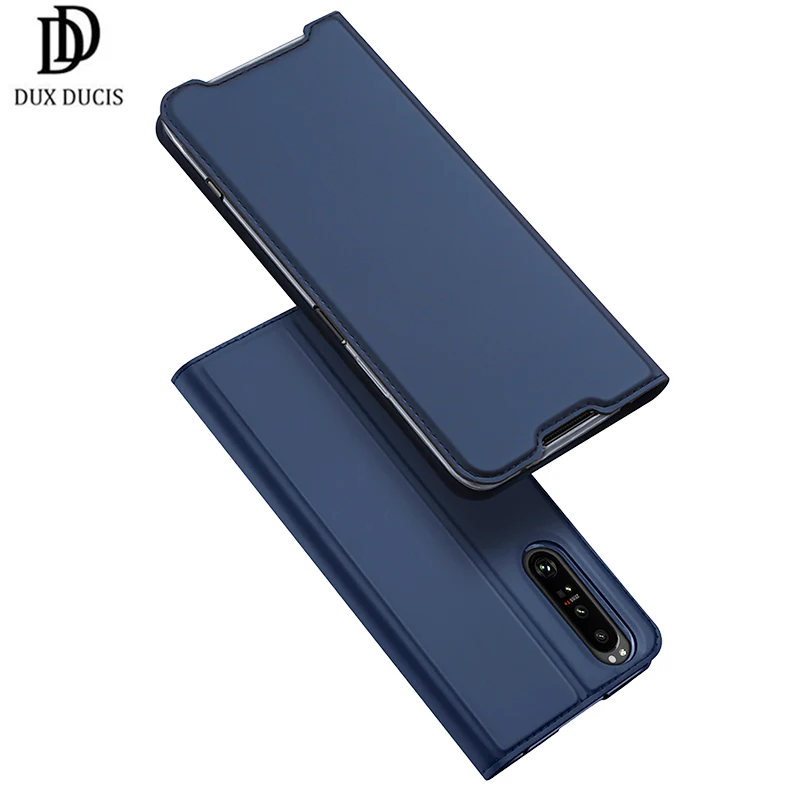 

For Sony Xperia 1 IV Case DUX DUCIS Magnetic Leather Case Flip Wallet Stand Phone Cover with Card Slot For Xperia 10 IV bag