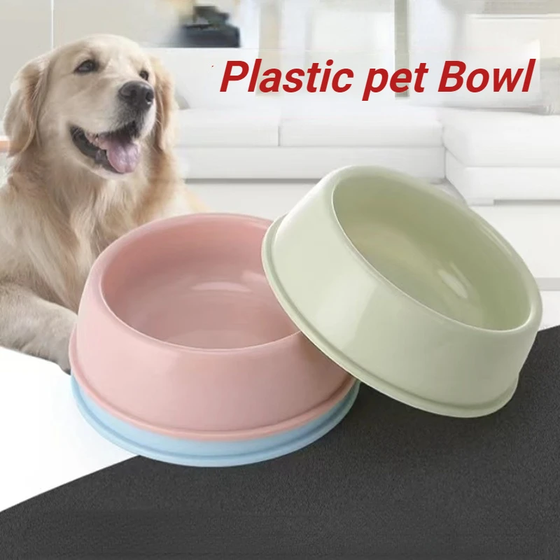 

Pet Dog Food Bowl Cat Water Feeding Bowl Durable Thicken Plastic Wheat Stalk Feeder Bowls for Small Medium Dogs Puppy Products